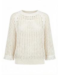 Peserico - Round-Neck Knitwear - Lyst
