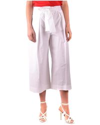 Pinko - Wide Trousers - Lyst