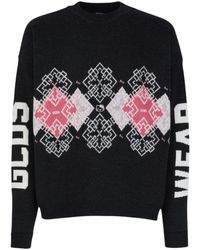 Gcds - Truien & Vesten ,Zwart ,Wol Hello Kitty Trui - Lyst