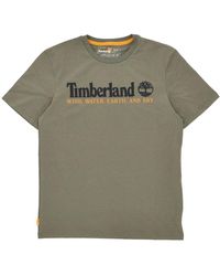 Timberland - Wwes front tee - streetwear kollektion - Lyst