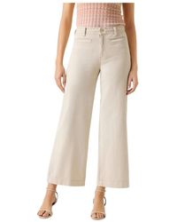 Guess - Cropped Jeans - Lyst
