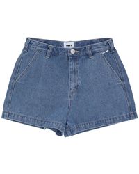 Obey - Denim Shorts - Lyst