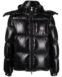 Moncler - Jassen ,Zwart ,Zwarte Winterjassen - Lyst