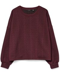 Vero Moda - Janni Sweatshirt O-Neck Jrs Ga - Lyst