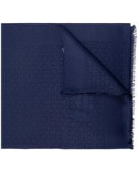 Ferragamo - Scarfs Blue - Lyst