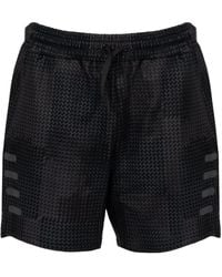 Fila - Korte Broeken ,Zwart ,Polyester Casual Shorts - Lyst