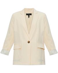 Rag & Bone - Jassen ,Linnen Relaxed-Fit Blazer - Lyst