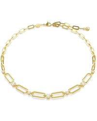 Swarovski - Accessoires ,Geel ,Ketting Goudkleurig Constella - Lyst