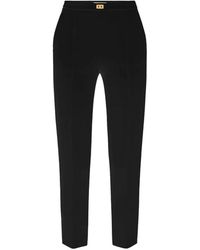 Elisabetta Franchi - Slim-Fit Trousers - Lyst