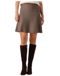 Object - Rokken ,Bruin ,Bruine Gebreide Minirok Voor Vrouwen - Lyst