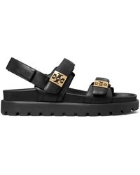 Tory Burch - Schoenen ,Zwart ,Leer Mellow Sport Sandal - Lyst