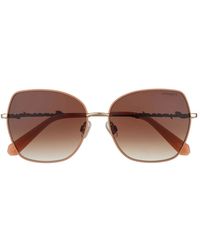 Superdry - Butterfly Sonnenbrille Mit Hexagonalem Drahtrahmen - Lyst