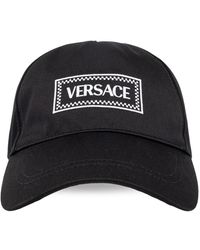 Versace - Baseball Cap Katoen Drill - Lyst