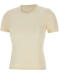 THE GARMENT - Truien & Vesten ,Wit ,Wol Como Knit Tee - Lyst