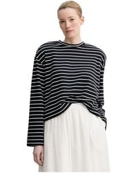 Gestuz - Tops ,Zwart ,Longsleeve - Lyst