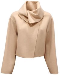 EMMA & GAIA - 44S065 Wollen/Cashmere Jas - Lyst