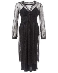 Lardini - Klassisches schwarzes nylon-blazer-set - Lyst