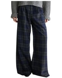 Bellerose - Broeken ,Blauw ,Jenoa Wijde Broek - Lyst