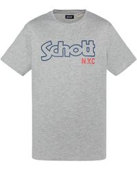 Schott Nyc - T-Shirts - Lyst