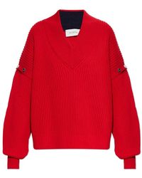 Sportmax - V-Neck Knitwear - Lyst