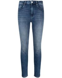 Karl Lagerfeld - Jeans slim-fit straight blu - Lyst