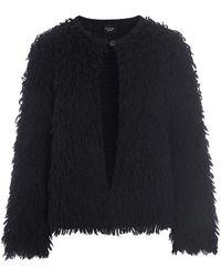 Bitte Kai Rand - Zwarte Cardigan Trui Met Franjes - Lyst