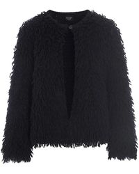 Bitte Kai Rand - Zwarte Cardigan Trui Met Franjes - Lyst