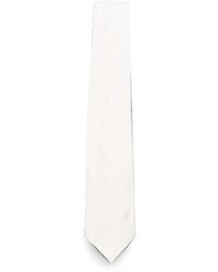Tom Ford - Accessoires ,Wit ,Textured Tonal Tie - Lyst