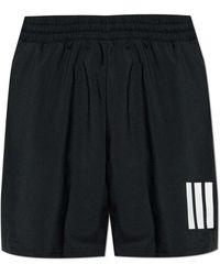 adidas - Fitness ,Zwart ,Polyester Club Tennis Climacool 3-Stripes Shorts - Lyst