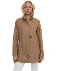 Fay - Jassen ,Bruin ,Polyester Virginia Dust Coat - Lyst