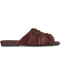 Ash - Brigitte Tassel Slide Sandal - Lyst