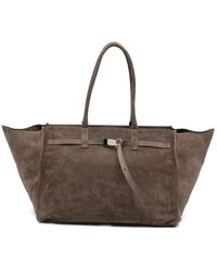 Benedetta Bruzziches - Braune Wildleder-Handtasche - Lyst