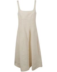 Chloé - Kleedjes ,Wit ,Elegante Jurk - Lyst
