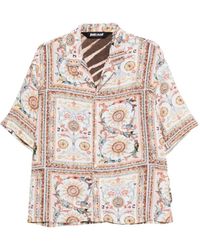 Just Cavalli - Short Sleeve Shirt - Lyst