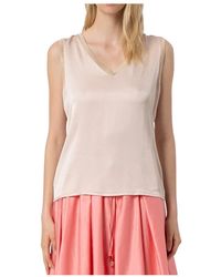 Fracomina - Sleeveless Tops - Lyst