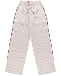 Tekla - Straight Trousers - Lyst