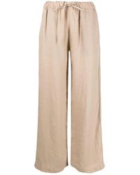 Fay - Wide Trousers - Lyst