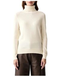 Barbour - Pendle Roll Collar Jumper - Lyst