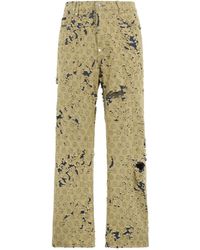 Philipp Plein - Destroyed Beach Boy Fit Jeans Monogram - Lyst