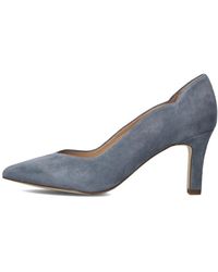 Peter Kaiser - Schoenen ,Blauw ,Suède Blauwe Suède Elegante Pumps Model 72442 - Lyst