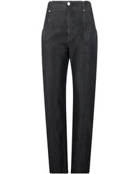 Alberta Ferretti - Straight Fit Jeans - Lyst