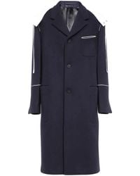 Ferragamo - Single-Breasted Coats - Lyst