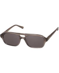 Messyweekend - Accessoires ,Bruin ,Pilot Zonnebril - Lyst