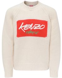 KENZO - Round-Neck Knitwear - Lyst