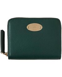 Mulberry - Moderna portafoglio verde - Lyst
