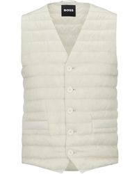 BOSS - Vests - Lyst