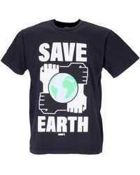 Obey - Eco Tee Zwart Crew Neck T-Shirt - Lyst
