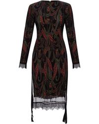 AllSaints 'kiara' Long-sleeved Dress - Rood