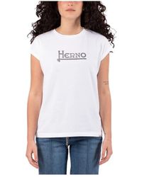 Herno - Tops > t-shirts - Lyst