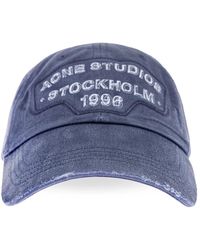 Acne Studios - Screenprint Baseball Cap - Lyst